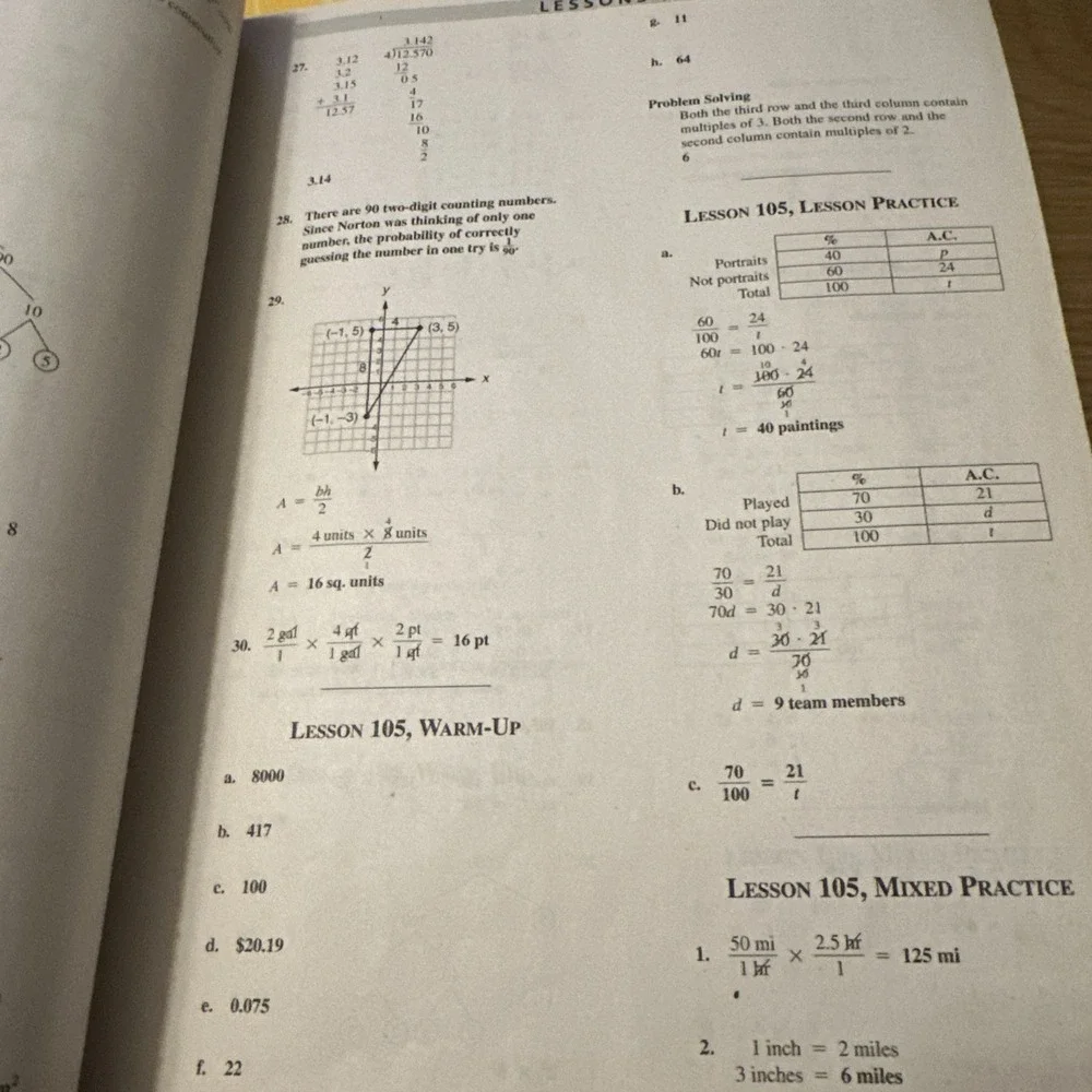 Saxon Math 7/6 Homeschool Solutions Manual by Stephen Hake and Saxon Publishers